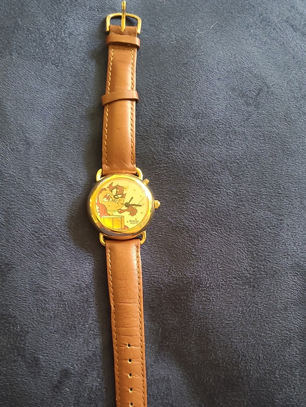 Armitron Looney Tunes Tasmanian Devil (Taz) musical quartz watch